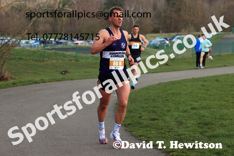 Masters Men Over-35s to 49s, 2026 NECAA Royal Signals Road Relays, Hetton Lyons Country Park, Hetton le Hole. Photo: David T. Hewitson/Sports for All Pics